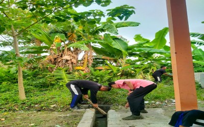 Normalisasi Drainase Air di Lingkungan Sekolah